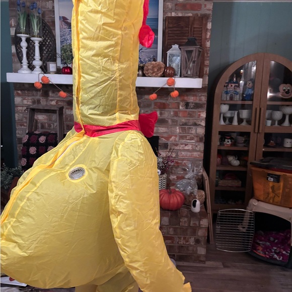 Yellow Inflatable Bird Costume - Picture 4 of 6